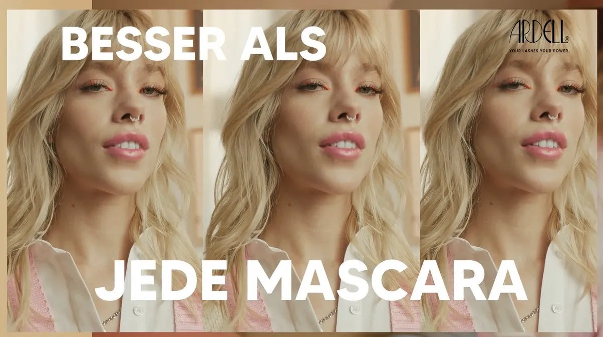 Eine Lashes und Nails Brand macht einen Werbespot?