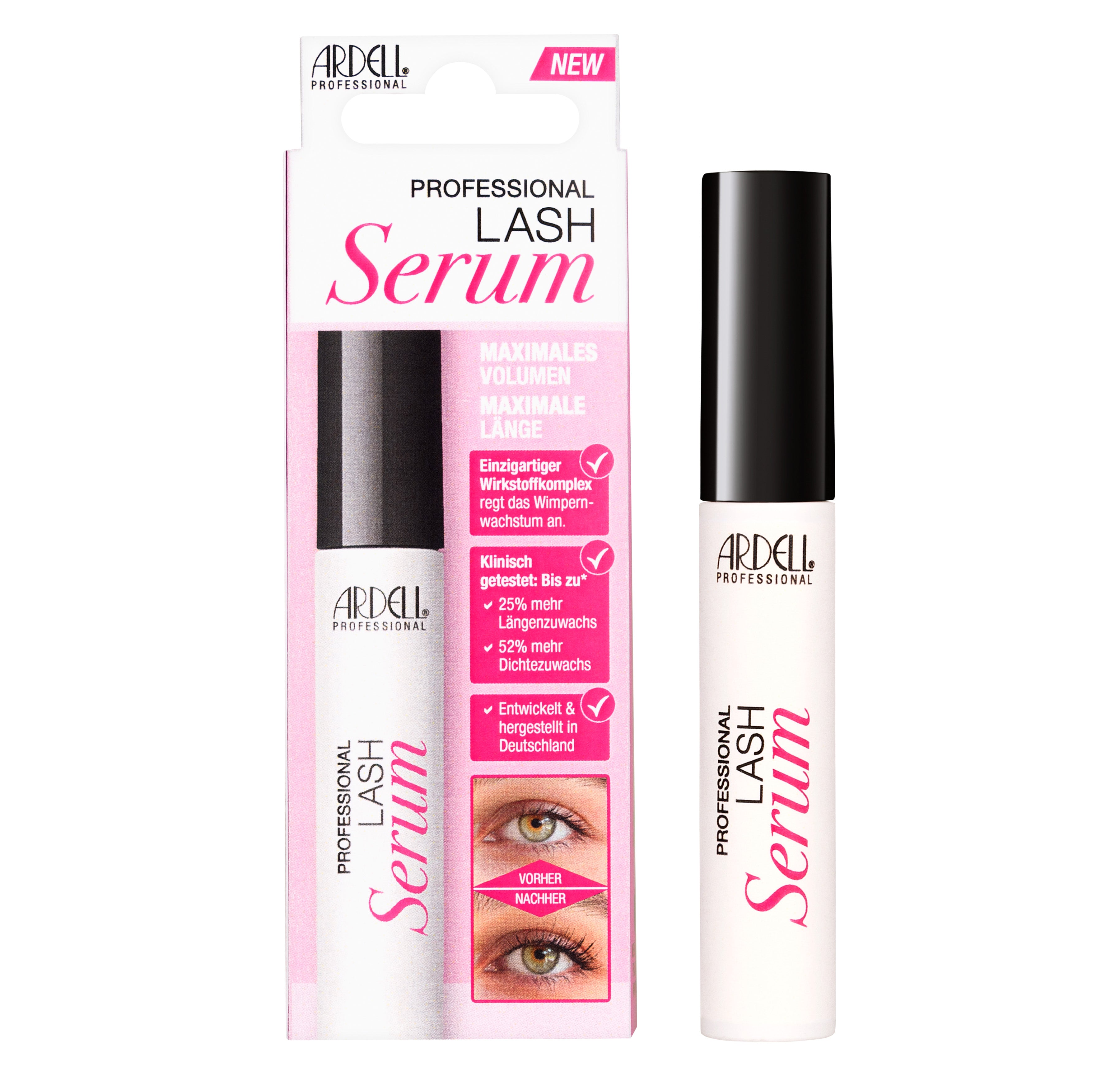 Das ARDELL Wimpernserum - Professional Lash Serum für längere Wimpern. Hergestellt und klinisch getestet in Deutschland