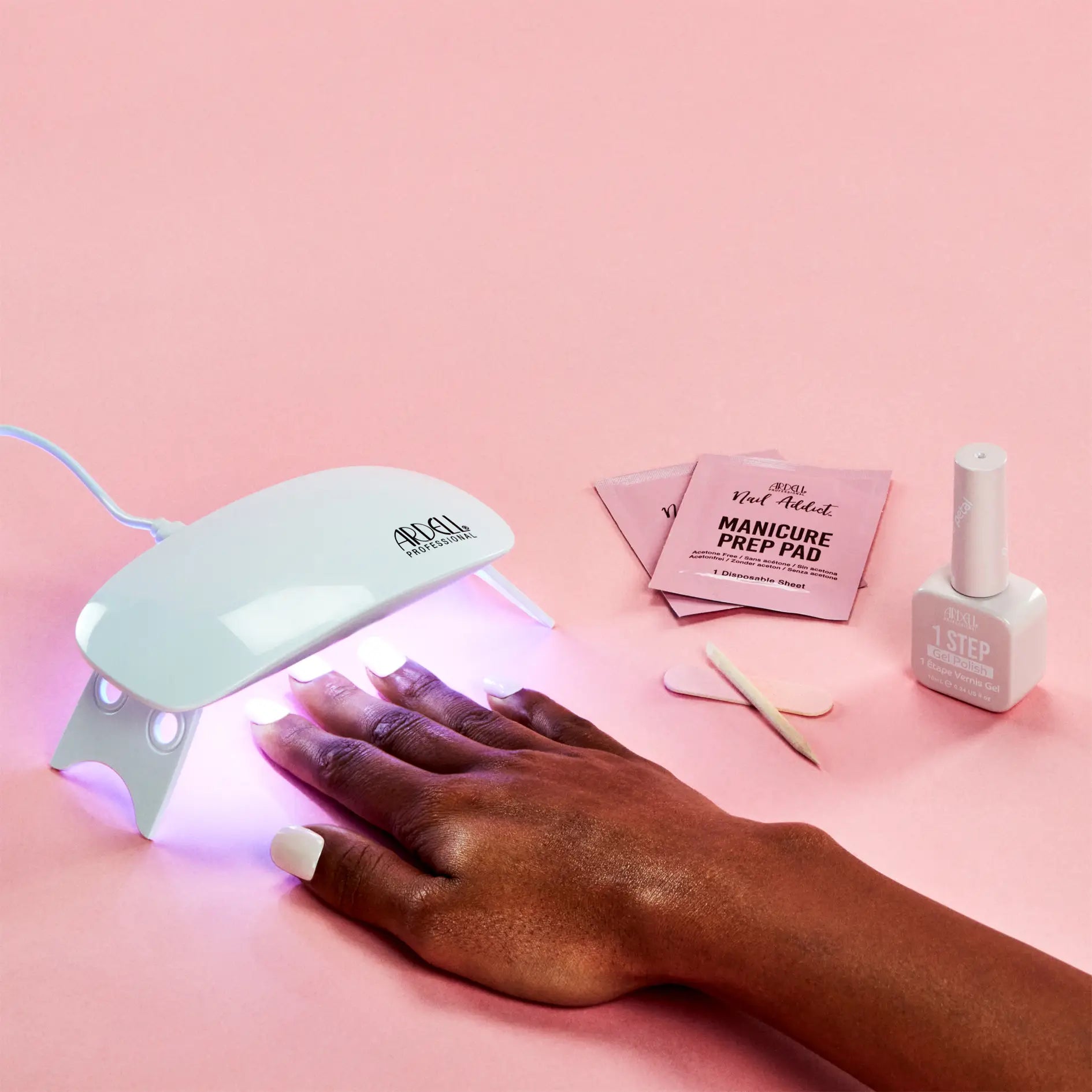 UV 1-Step Gel Maniküre Set - Flower Petal
