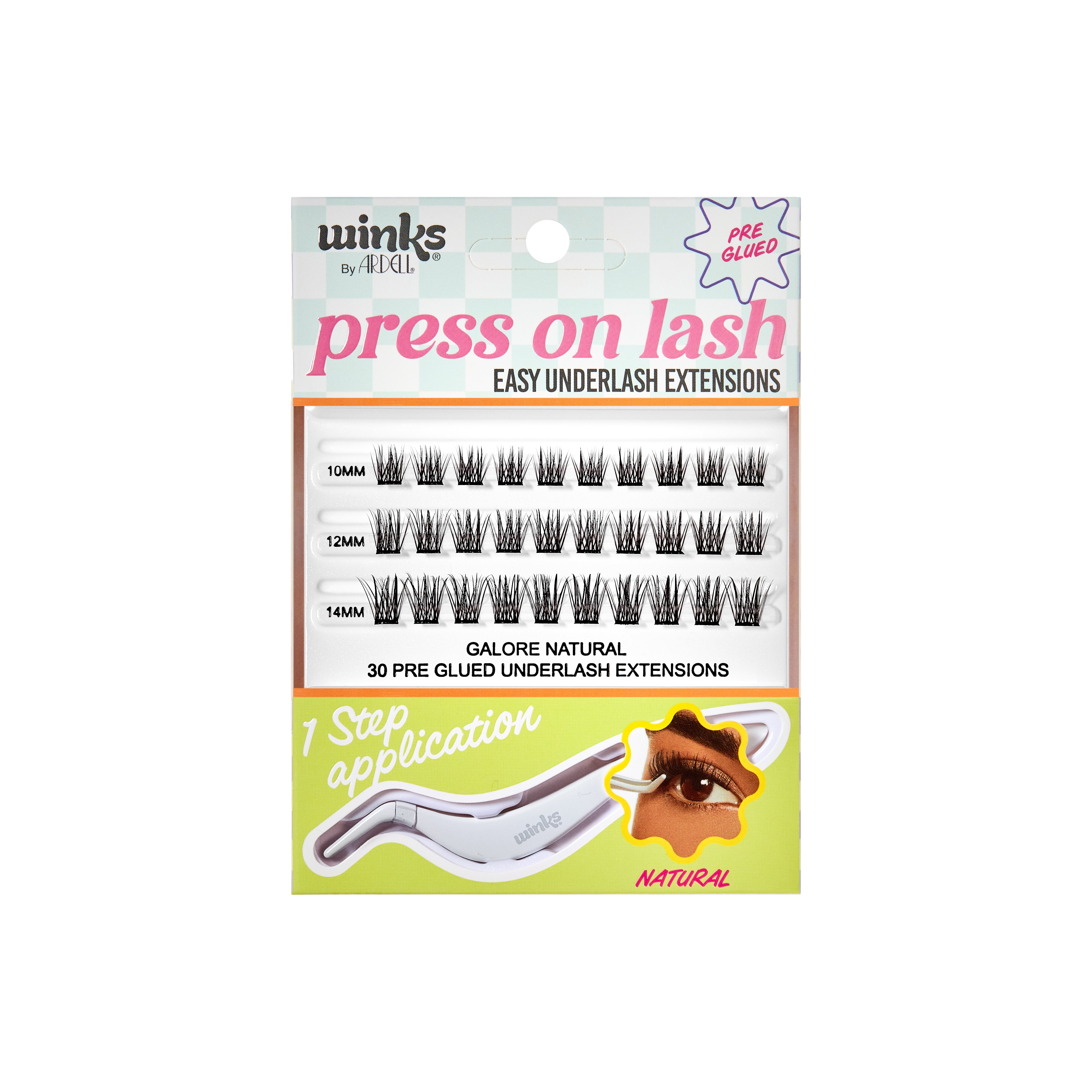 ARDELL Winks Press On Natural